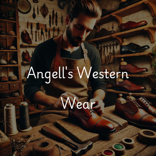 Servizi di riparazione calzature a Angell's Western Wear & More