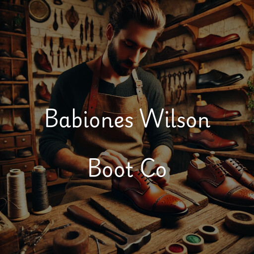 Schuhreparatur in Babiones Wilson Boot Co