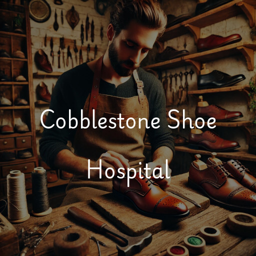 Schuhreparatur in Cobblestone Shoe Hospital