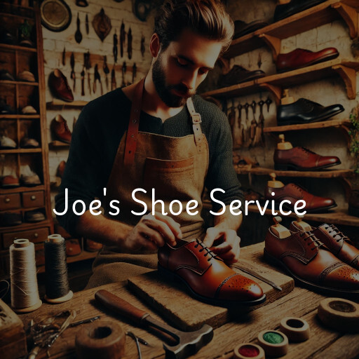 Schuhreparatur in Joe's Shoe Service