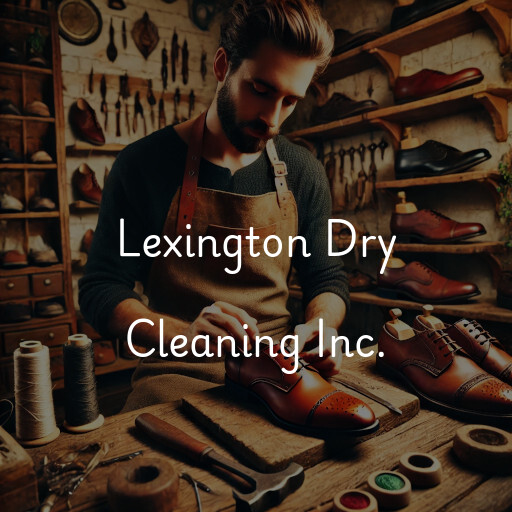 Servizi di riparazione calzature a Lexington Dry Cleaning Inc.