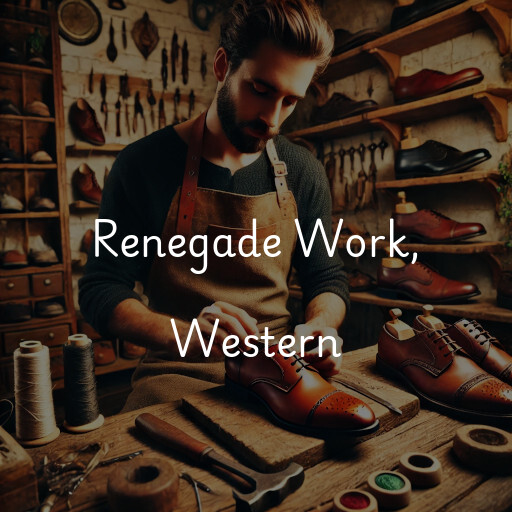 Servizi di riparazione calzature a Renegade Work, Western & Weekend