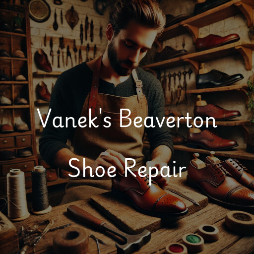 Servizi di riparazione calzature a Vanek's Beaverton Shoe Repair