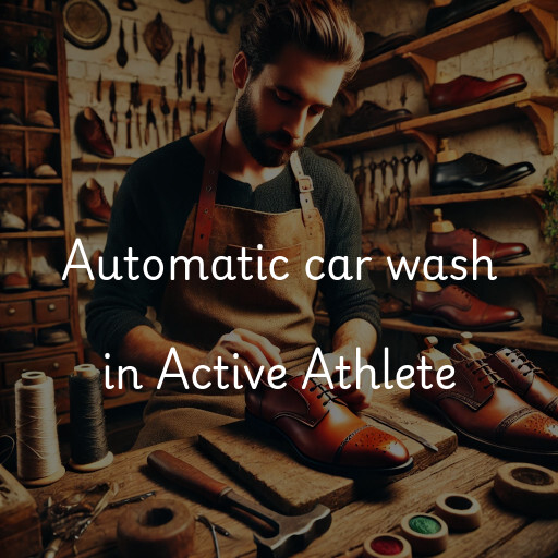 Automatic car wash in Active Athlete