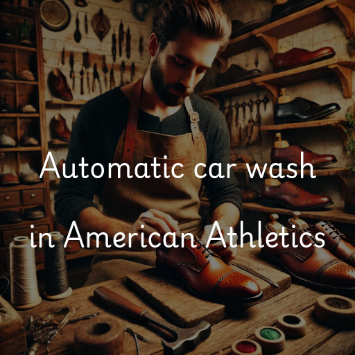 Automatic car wash in American Athletics