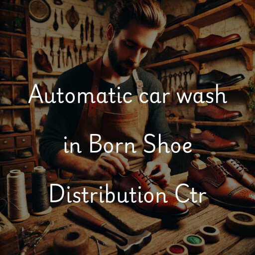 Automatic car wash in Born Shoe Distribution Ctr