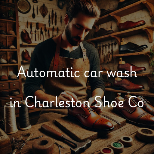 Automatic car wash in Charleston Shoe Co