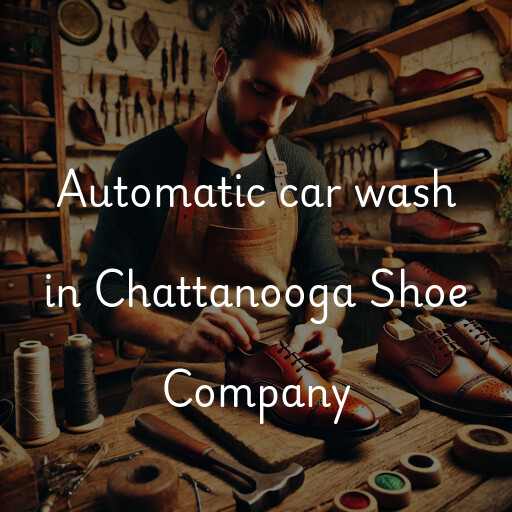 Automatic car wash in Chattanooga Shoe Company