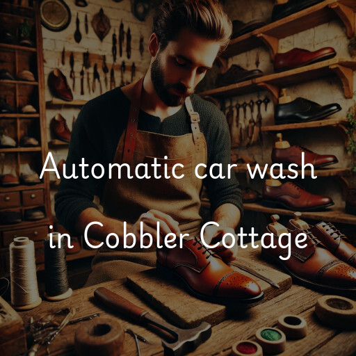 Automatic car wash in Cobbler Cottage