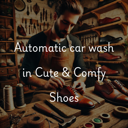 Automatic car wash in Cute & Comfy Shoes