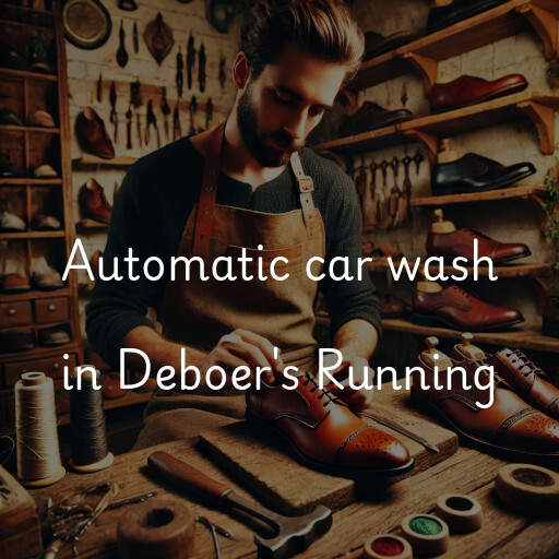 Automatic car wash in Deboer's Running