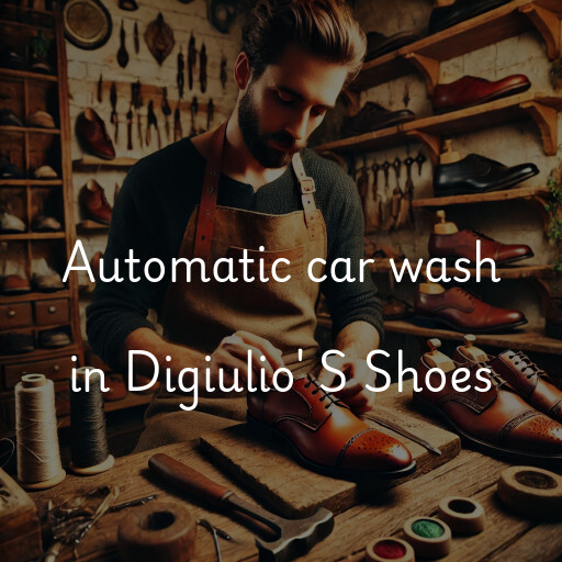 Automatic car wash in Digiulio' S Shoes