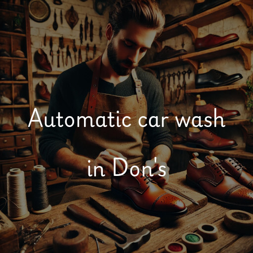 Automatic car wash in Don's