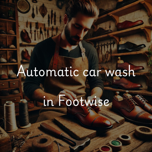 Automatic car wash in Footwise