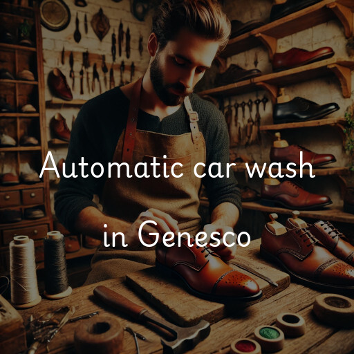 Automatic car wash in Genesco