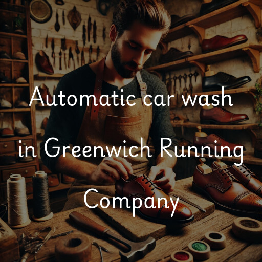 Automatic car wash in Greenwich Running Company