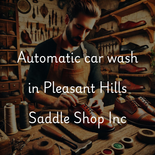 Automatic car wash in Pleasant Hills Saddle Shop Inc