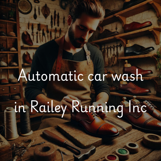 Automatic car wash in Railey Running Inc