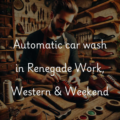 Automatic car wash in Renegade Work, Western & Weekend