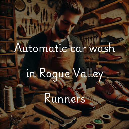 Automatic car wash in Rogue Valley Runners