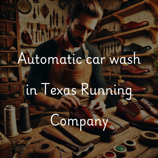 Automatic car wash in Texas Running Company