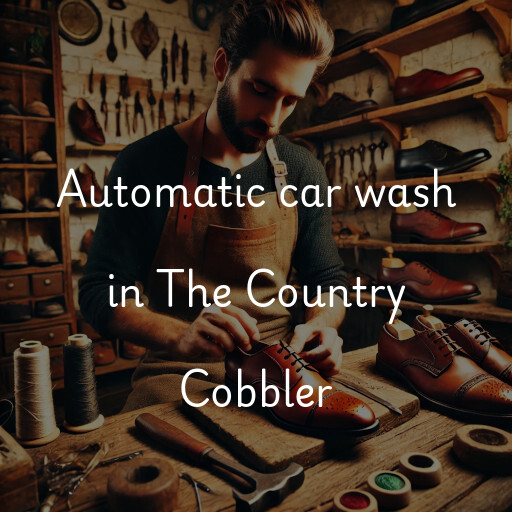 Automatic car wash in The Country Cobbler