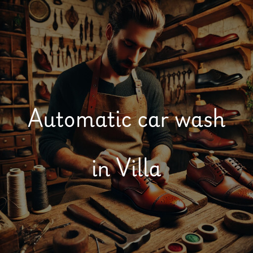 Automatic car wash in Villa