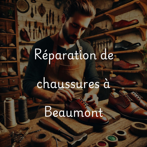 Réparation de chaussures à Beaumont