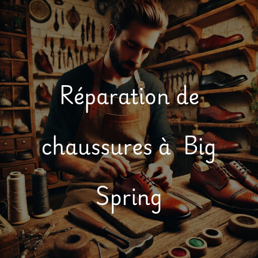 Réparation de chaussures à Big Spring