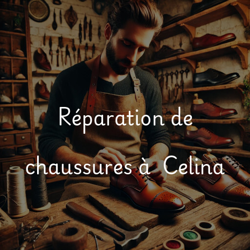 Réparation de chaussures à Celina