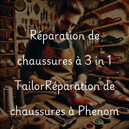 Réparation de chaussures à