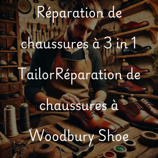 Réparation de chaussures à