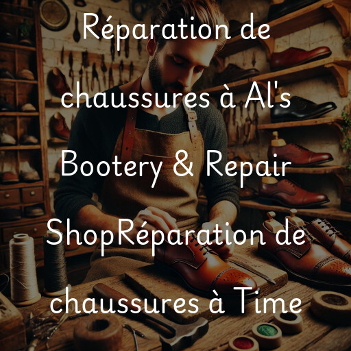 Réparation de chaussures à