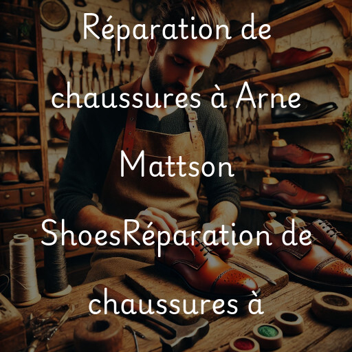 Réparation de chaussures à