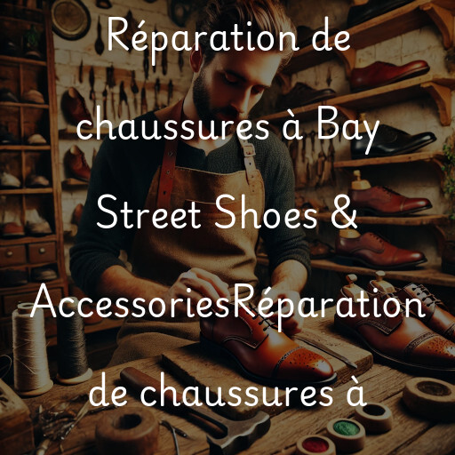 Réparation de chaussures à