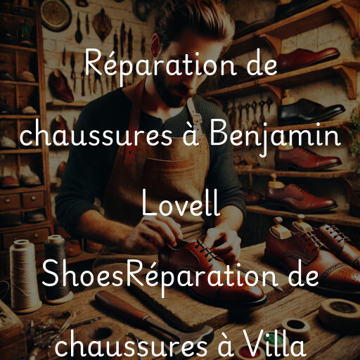 Réparation de chaussures à