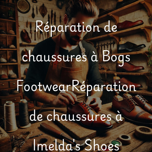 Réparation de chaussures à