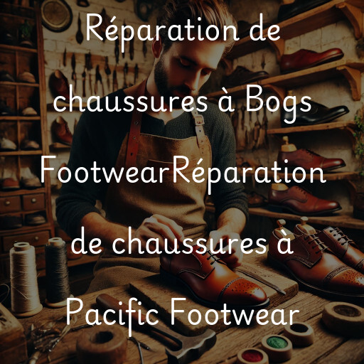 Réparation de chaussures à