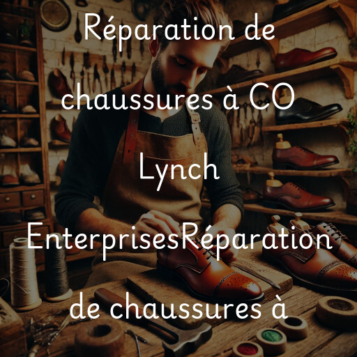 Réparation de chaussures à