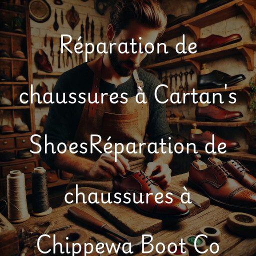 Réparation de chaussures à