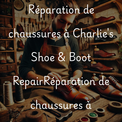 Réparation de chaussures à