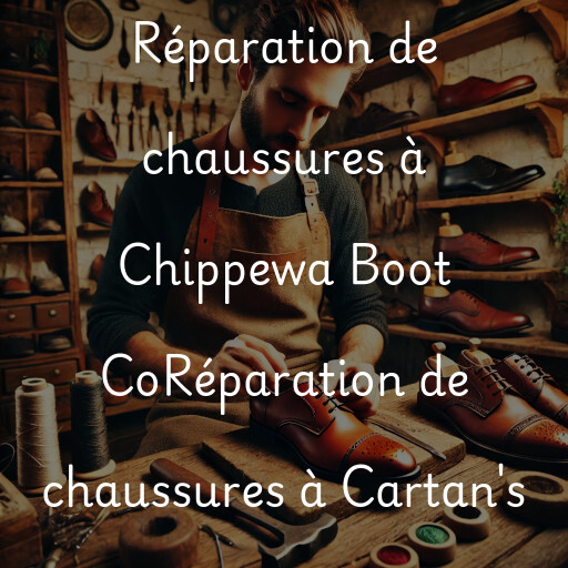 Réparation de chaussures à