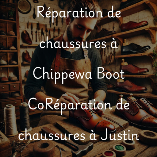 Réparation de chaussures à