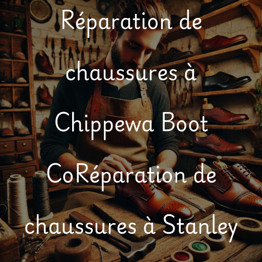 Réparation de chaussures à