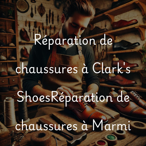 Réparation de chaussures à