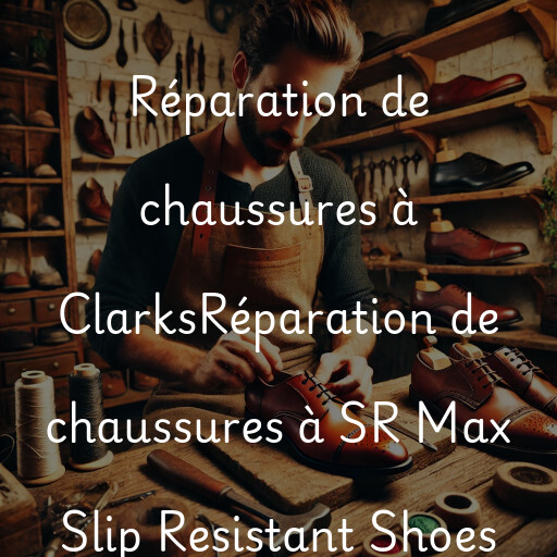 Réparation de chaussures à