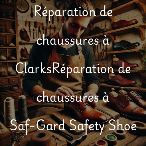 Réparation de chaussures à