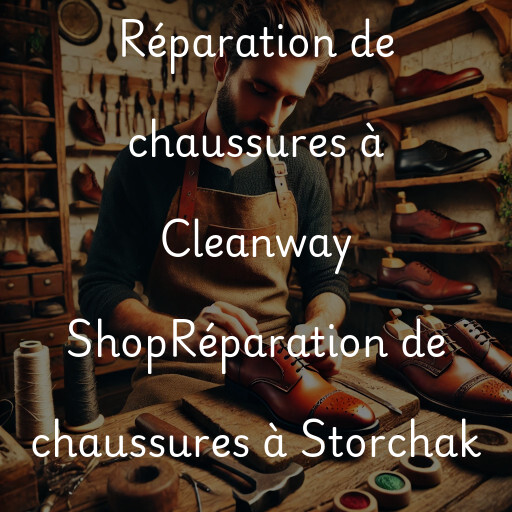 Réparation de chaussures à