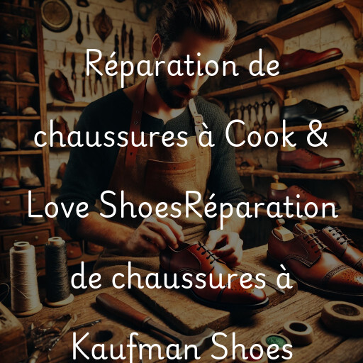 Réparation de chaussures à