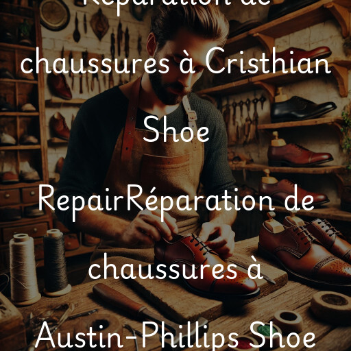 Réparation de chaussures à